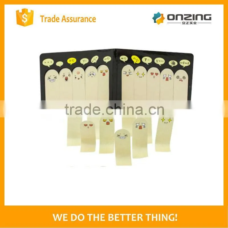 Onzing design china marker peel off cute sticky note set