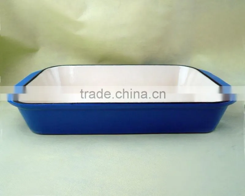 rectangular enamelled cast iron roaster pans FRS-728