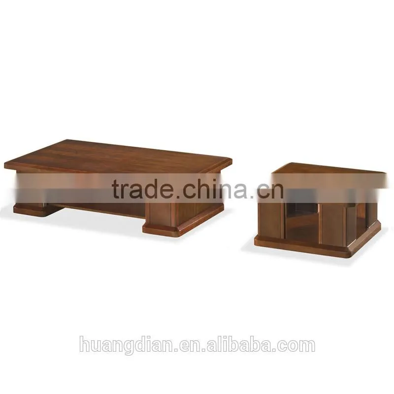 modern long square solid wood coffee table for sale CT7397