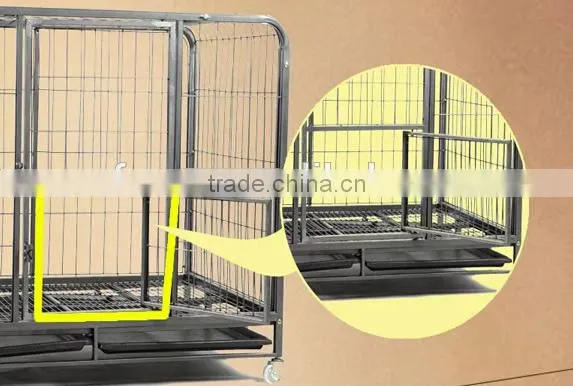 double door dog kennel and dog cage