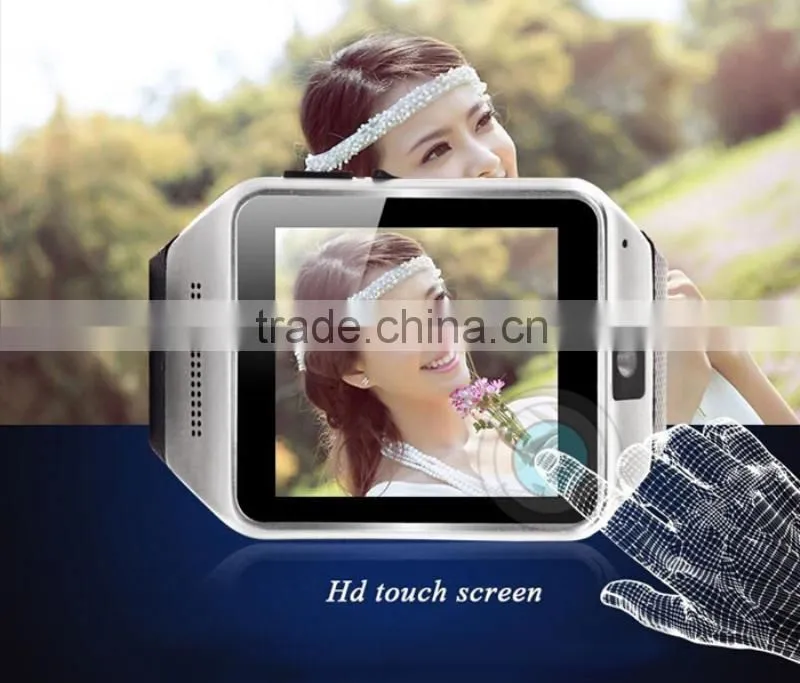 GV08 Smartwatch Quad Band 1.54 Inch Bluetooth BT Dialer Camera gt08 Smart Watch Phone