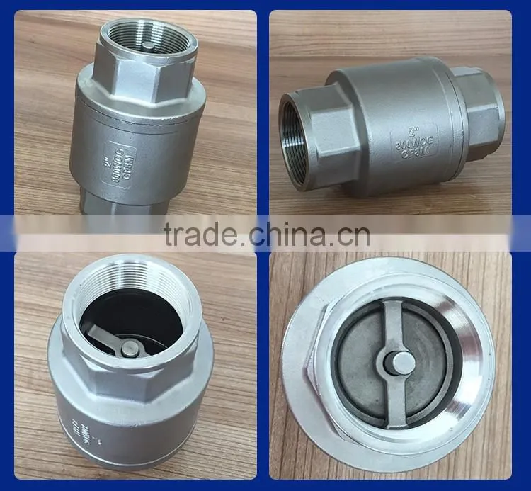 Good performance bspt threads swing check valve supplier
