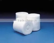 Wound dressings with cotton polyester material cast padding