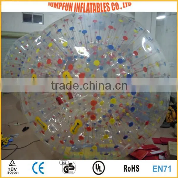 PVC zorb balloon/Inflatable Human Zorb/Body zorb sphere/Inflatable roller zorb