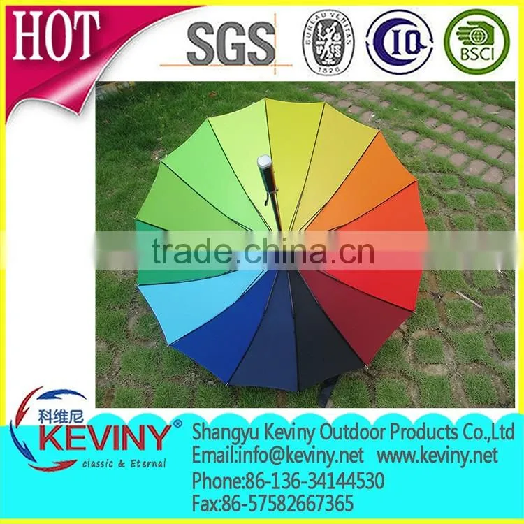 rain umbrella in 16 panels with rain drop made by china parasol manufacturer has cheap price