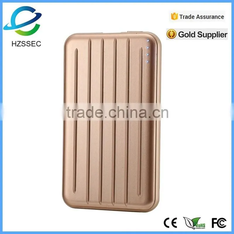 2016 hot sale factory price wholesale mobile usb power bank 6000 mah for smartphone