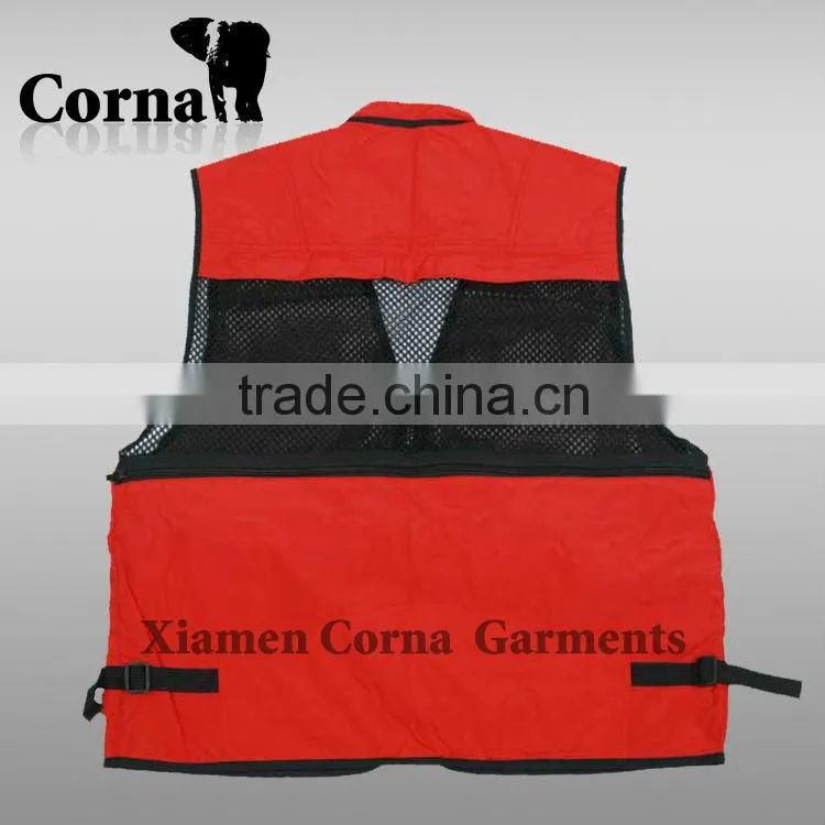 mens red casual fishing wear