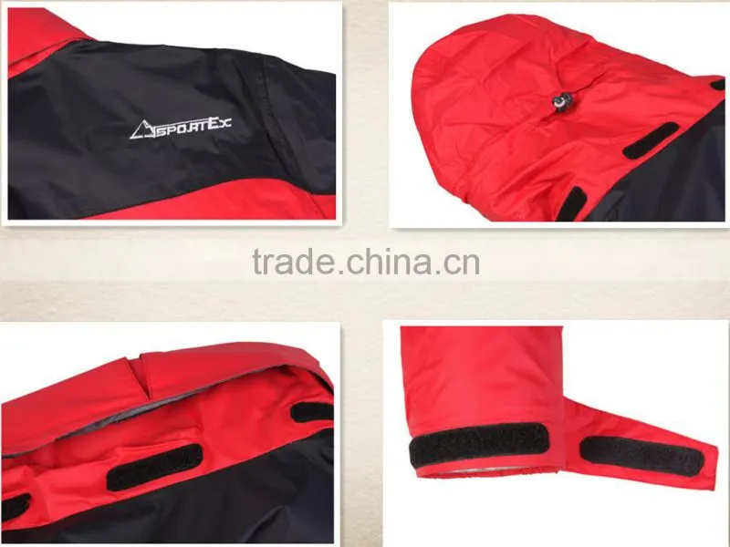2014 hangzhou tymin sportex 100% polyester apparel ski clothing professional low price outdoor camping apparel