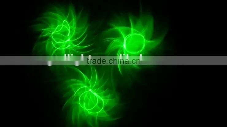 Full color eight effect stage laser light show special logo laser light