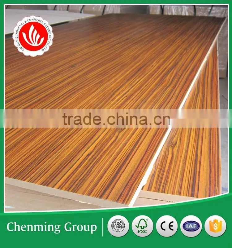 melamine MDF board for furniture