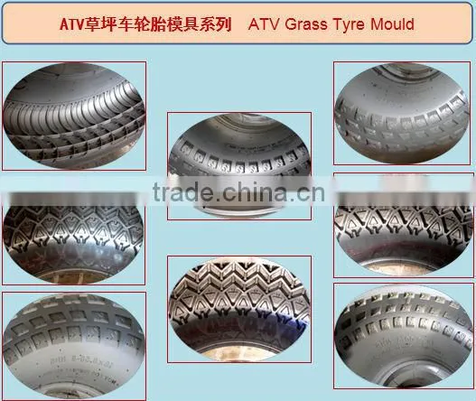 Decorative concrete ATV Tire Molds