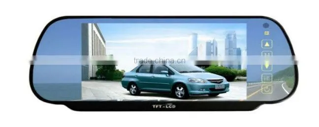 Digital 7" tft lcd color in car monitors