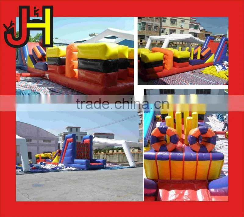 Professional Manufacturer Adult Inflatable Obstacle Course For Sale
