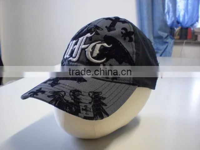 3D embroidery hockey mens sports hat