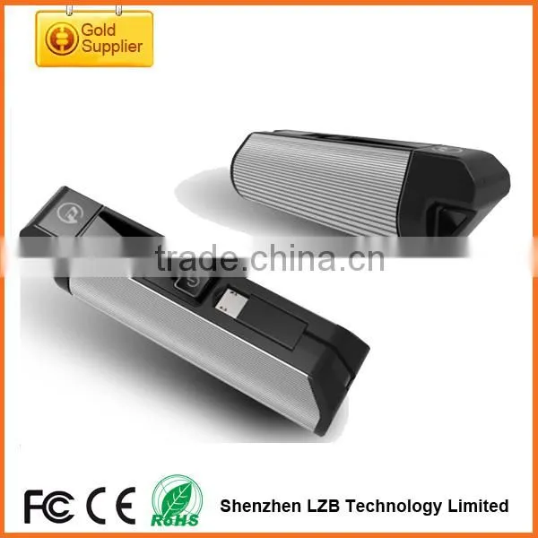 2200mAh portable li-ion mobile power bank with TF card reader, Multifunction 2000 mAh power bank