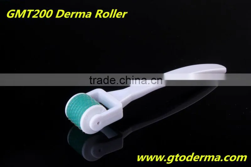 200 needle skin care fine titanium micro needle derma roller