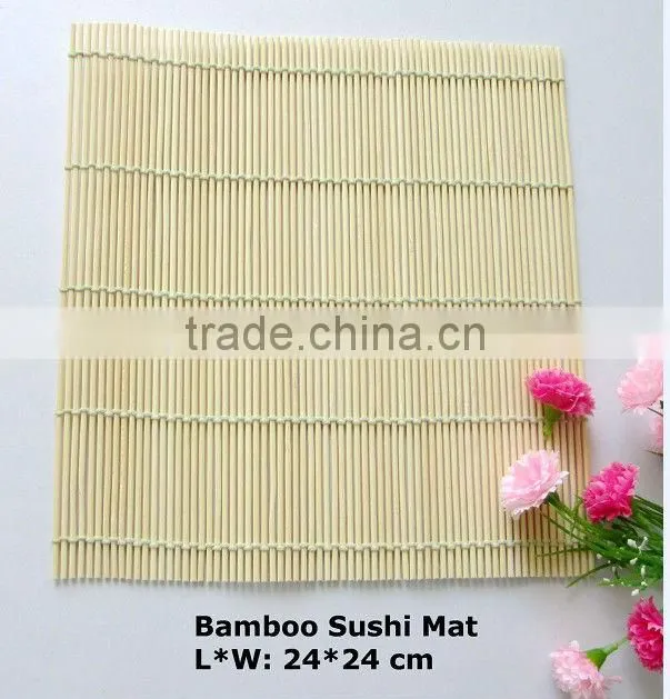 Natural color bamboo sushi rolling mat
