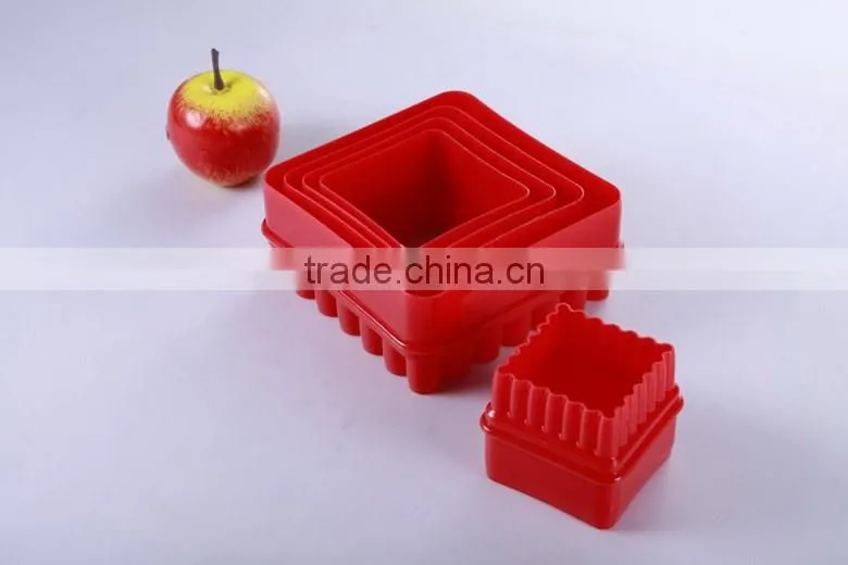 number plastic cookie cutters transparent sugar paste mold