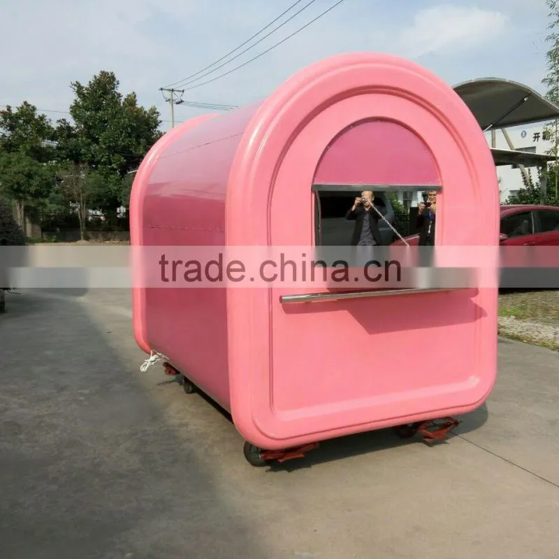 Hot sale! Food van for sale, pizza&hotdog vending truck for sale, mobile food cart China supply