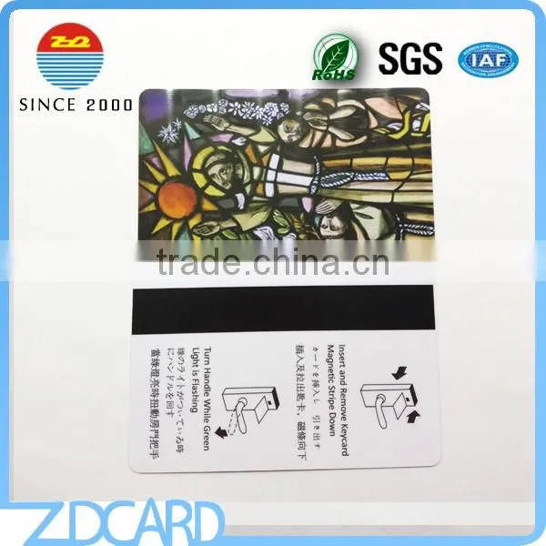 Hot Selling CR80 Printable Plastic Hotel VIP Card