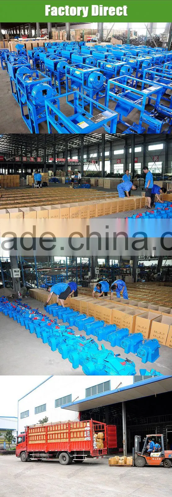Rice Grinder Machine Price Factory Direct Grain Mill Equipment Machine Grain Flour Milling 6NFZ-2.2C