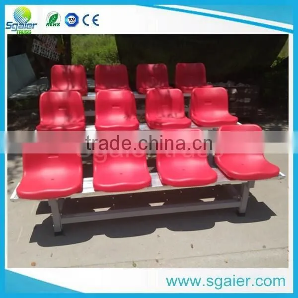 Aluminum outdoor bleachers,seating gym seating system used bleachers for sale