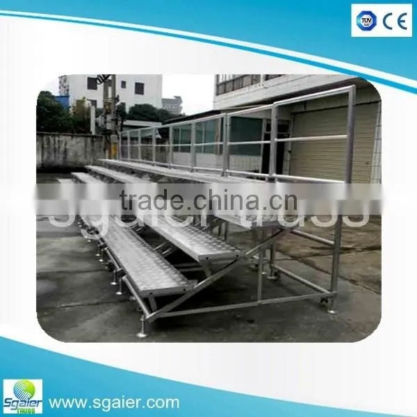 China Aluminum Folding Choir Stage Chorus Stage Choral Riser