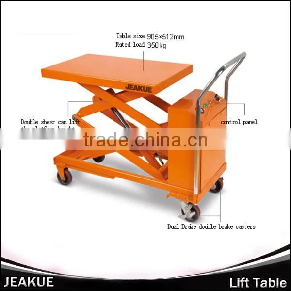 300-1000kg High Quality Hydraulic Double Scissor Electric Lift Table