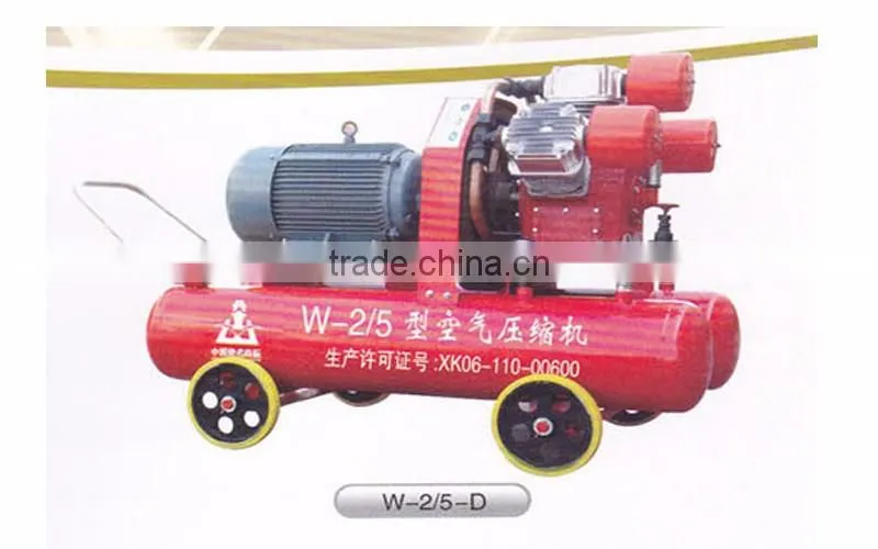 Sales to Zimbabwe Gold Mining Diesel Mobile Piston Air Compressor W-3.5/7 / Small Mobile Piston Air