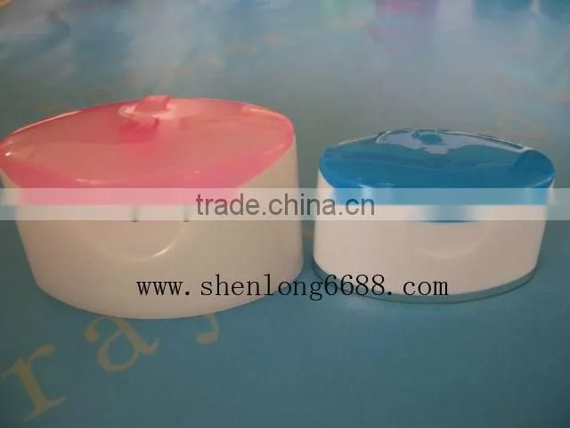Plastic transparent shampoo bottle caps