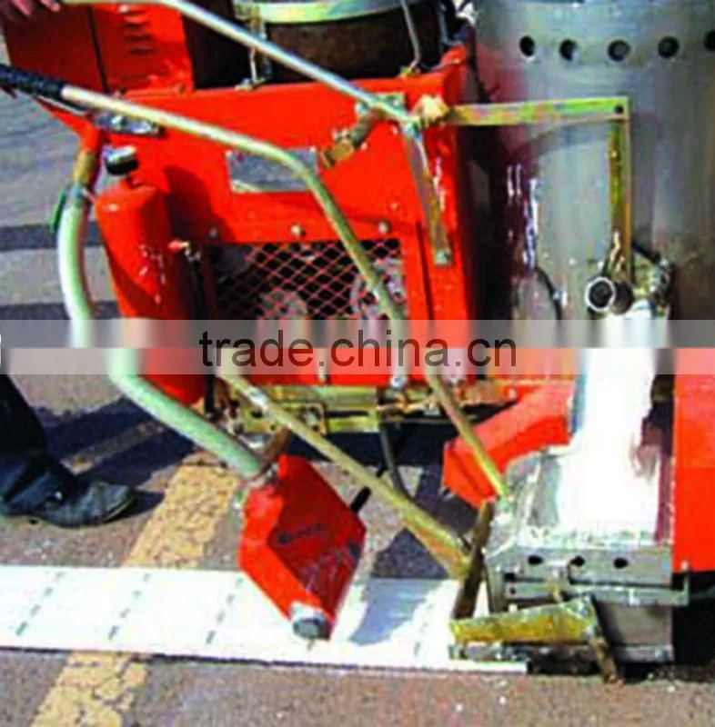Roadside Hand Push Big Thermoplastic Convex Road Marking Machines