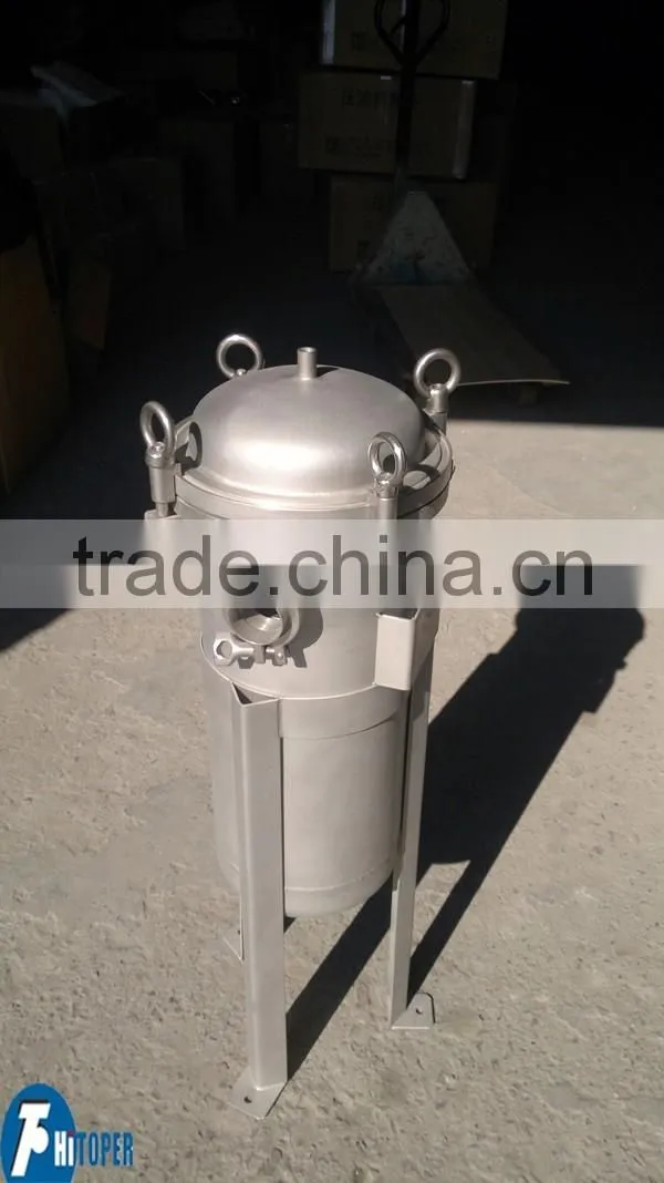 High quality wellness water filter single bag filter equipment/High quality high precision single bag filter