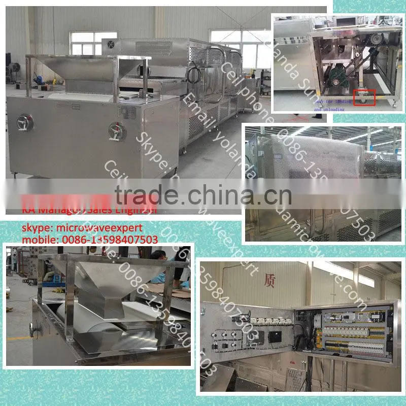 Spice microwave fumigation machine