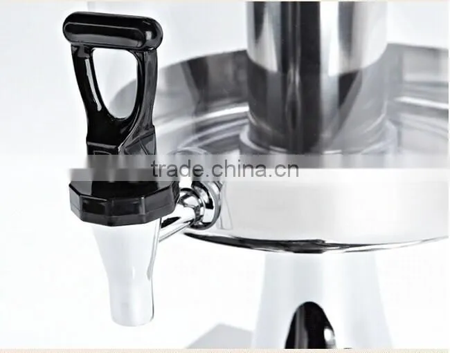 8L Stainless Steel Gilded Dispenser for Milk Beer Juice