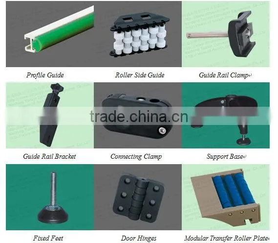 S9 Sideflexing Roller Side Guide for Conveyors