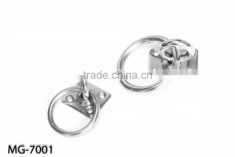 304 Stainless Steel pad Eye Plate Door Hardware