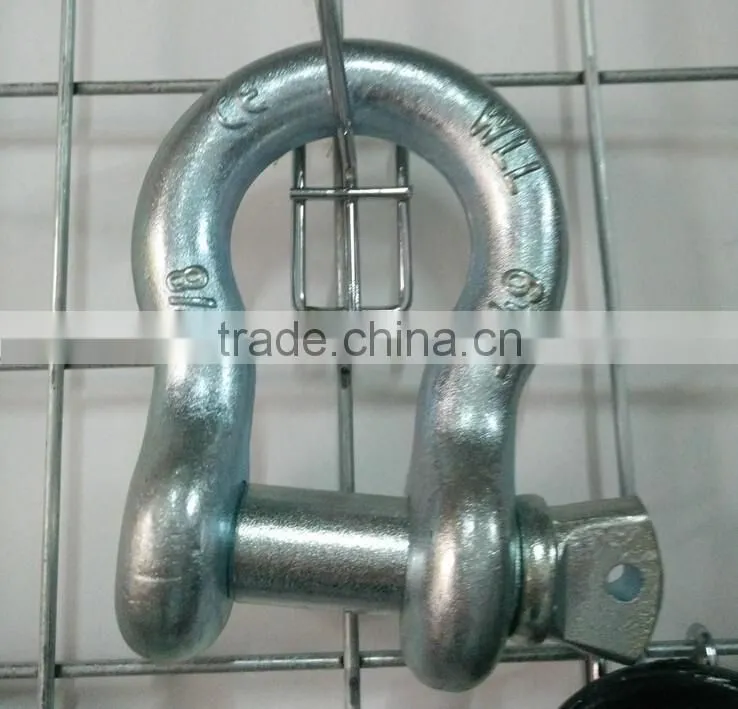 U.S Type, Galvanized with screw pin bow anchor snap shackle price
