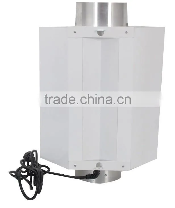 8" grow light air cooled hood hydroponics grow reflector small air-cooled reflectors 8" cool tube reflector