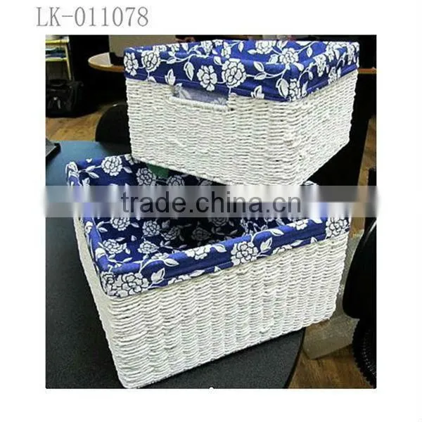 flat wicker basket wholesale