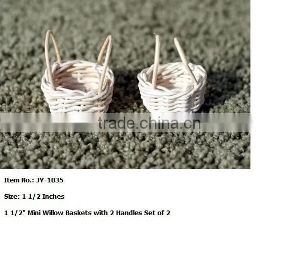 handmade wicker lacy flower pot