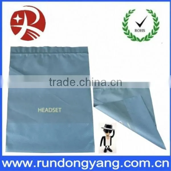 Fashion printed plastic die cut bag for shopping