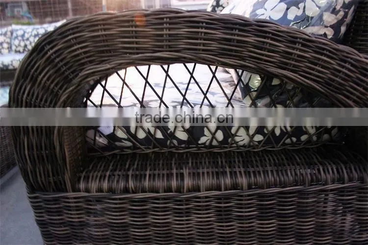 Outdoor Furniture Modern Luxury Rattan Sofa Set
