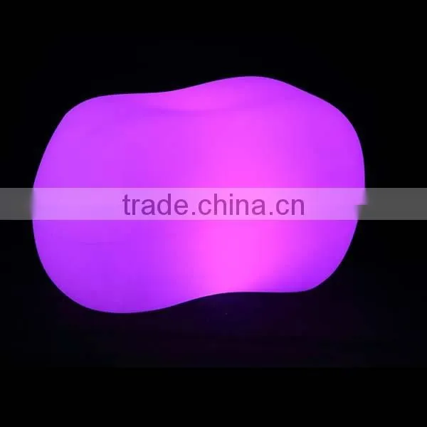 LED furniture Multi-color changing led dinner chair