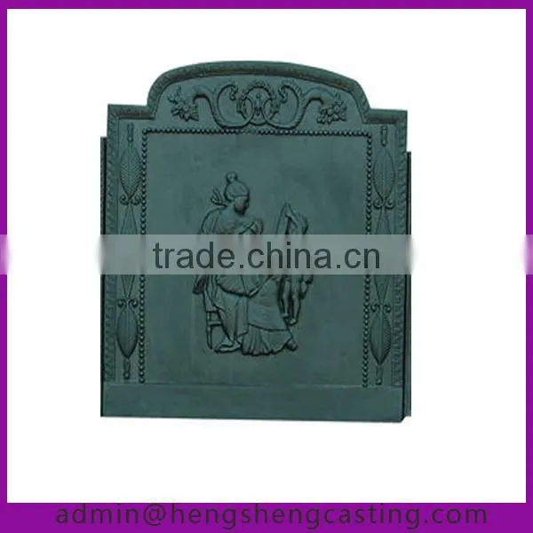 antique cast iron indoor fireplace accessories