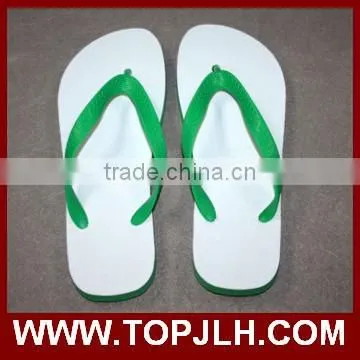 factory hot sell DIY personalized sublimation blank rubber flip flops