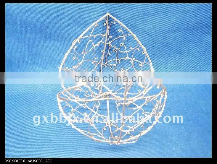 Cuprous peach metal iron festival decoration handmade crafts