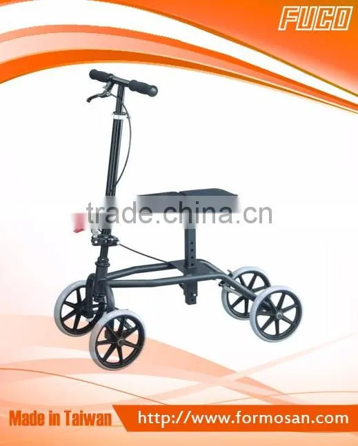 FOLDABLE KNEE WALKER /STEEL KNEE SCOOTER "MIT" Hot in US