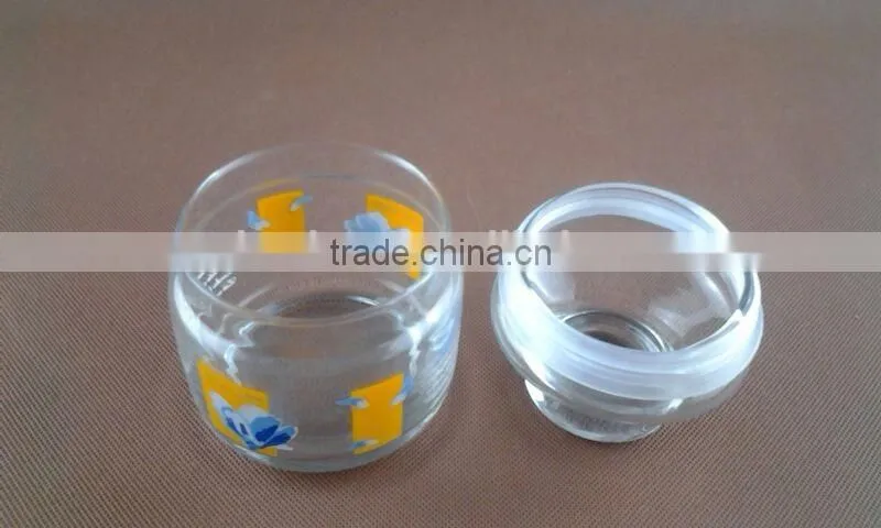 glass jar , candy jar , storage glass jar with lid , glassware