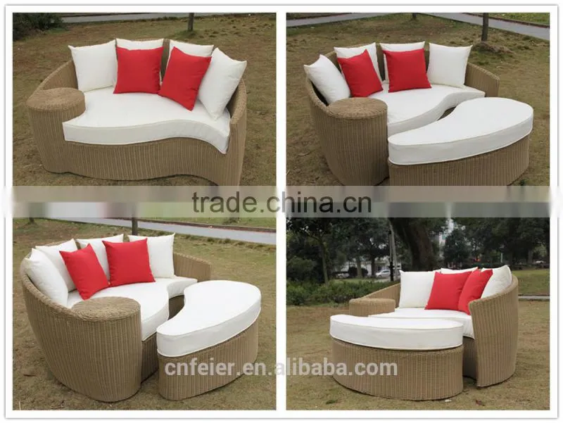 lounge rattan daybed for children