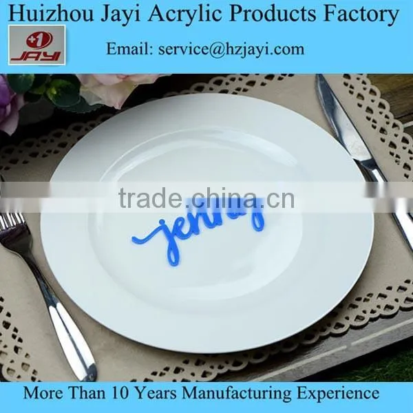 Acrylic Wedding Place card alternative,Party seating guest names, Wedding Decoration gift
